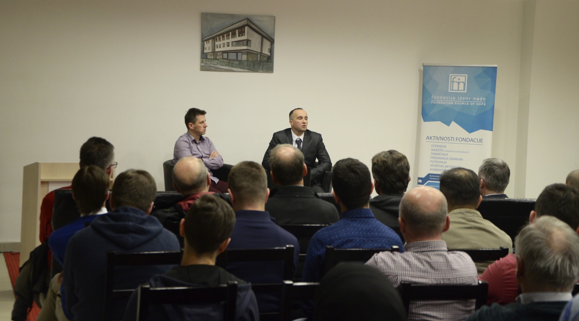 The motivational lecture by Sabahudin Tričić impressed the people of Sarajevo